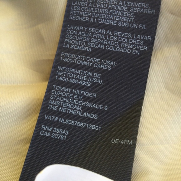 Tommy Hilfiger women’s tan trench coat Large Fall Spring - Picture 14 of 16